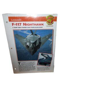 Lockheed F-117 NIGHTHAWK Aircraft Of The World Number 5 Group 6